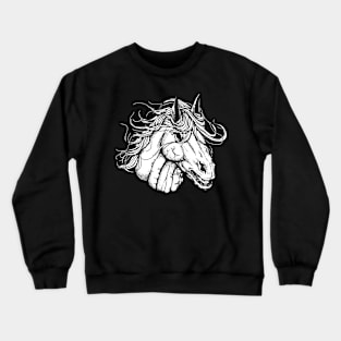 Horse Missing Crewneck Sweatshirt